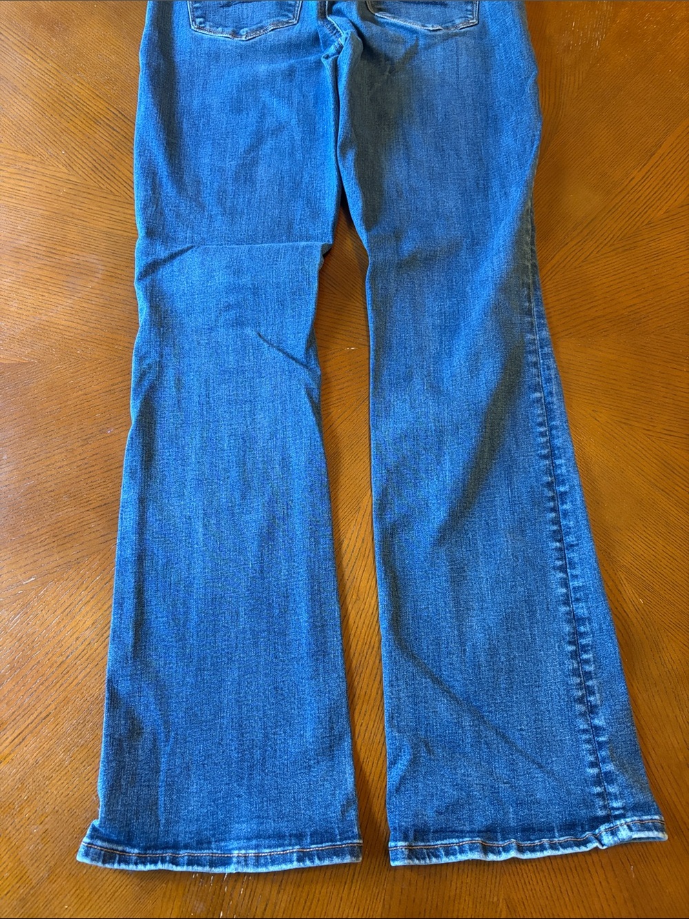AE Hi rise skinny kick stretch denim jeans size 10 regular - Picture 8 of 12